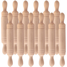 60 Delar Mini Rullpinne Miniatyr
