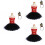 3Pcs Flickor Soldat Mönster Kläder Rollspel Kostym Set 6