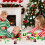 2Pcs Gående Rekvisit Modell Snurralek Santa Nickande 10