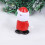 2Pcs Gående Rekvisit Modell Snurralek Santa Nickande 7