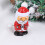 2Pcs Gående Rekvisit Modell Snurralek Santa Nickande 8