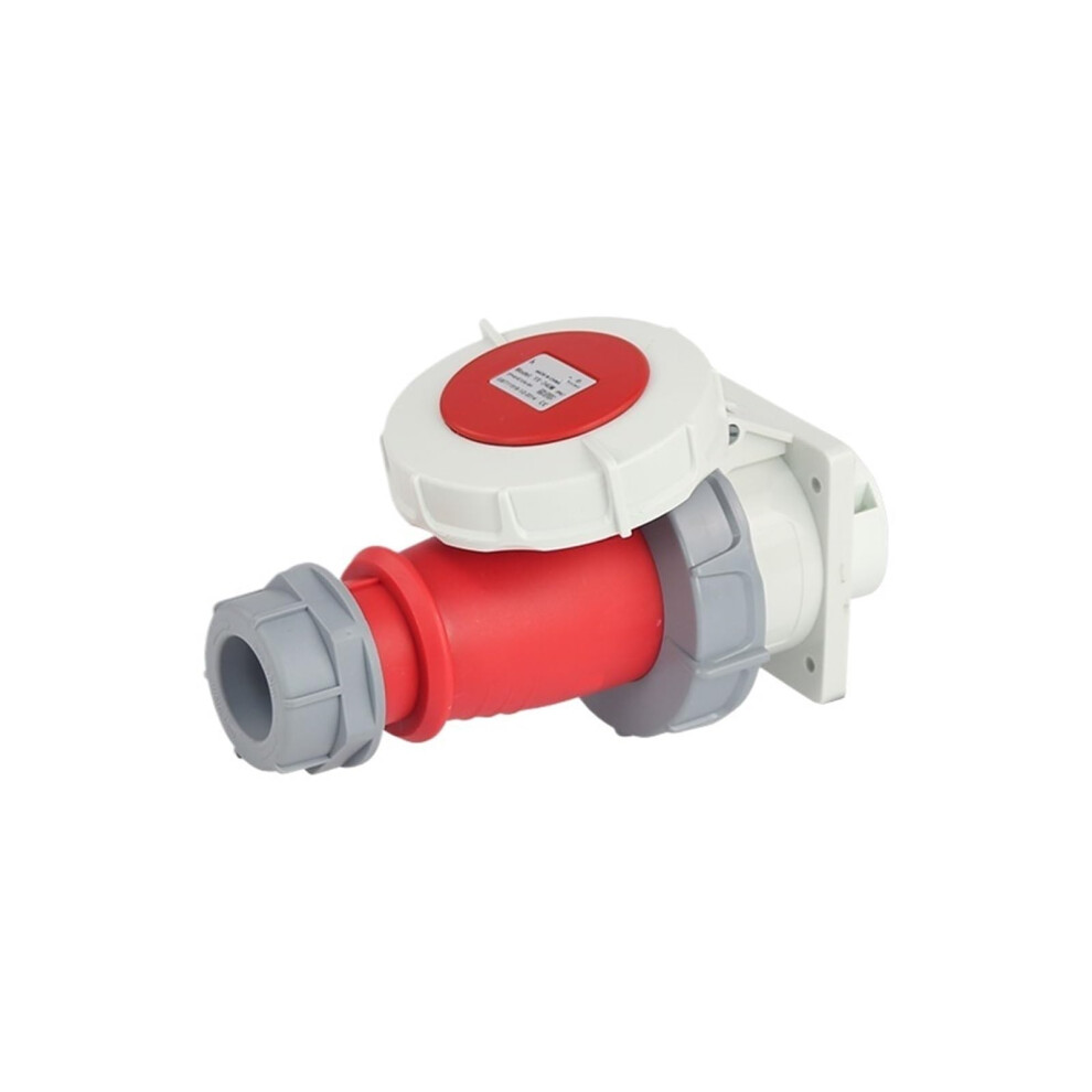 Ip67 Waterproof Explosionproof Plug 4Core 32A Industrial Socket 3Phase Aviation Connector Concealed Installation Set 9323874267005