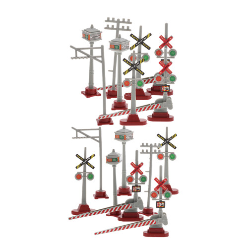 10 Ensembles Feu Pour Maquette Gare Ferroviaire 2
