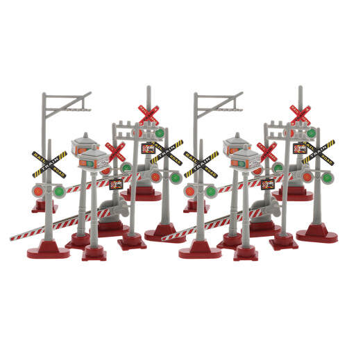 10 Ensembles Feu Pour Maquette Gare Ferroviaire 1