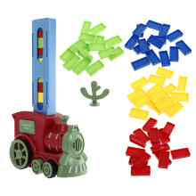 2Ensembles Jouets Domino Train Vert Pour Enfants Jouet Éducatif