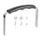 Ergonomic Stainless Steel Teapot Handle Set With Screws 9