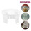 4Pcs Leak-Proof Cold Kettle Lids Replacement Pitcher Covers 10