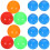 About 120Pcs Plastic Colorful Game Balls Replacement Beads Toy 8