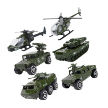 6 Pièces 1:87 Alliage Miniature Militaire Hélicoptère