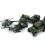 6 Pièces 1:87 Alliage Miniature Militaire Hélicoptère 11