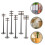 6Pcs Miniature Train Construction Telegraph Poles Sand Table Scene 5