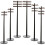 6Pcs Miniature Train Construction Telegraph Poles Sand Table Scene 11