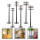 6Pcs Miniature Train Construction Telegraph Poles Sand Table Scene 3