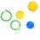 2Pcs -Legged Jumping Ball Bouncy Toy 4