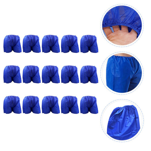15Pcs Blue Disposable Sauna Underwear For Spa 1