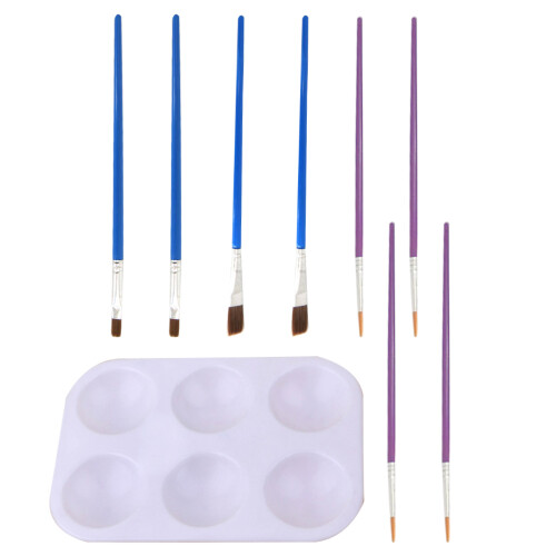 9 Pcs Building Model Coloring Kit Diy Hand Tools
