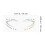 6Pcs Eye Makeup Stickers Temporary Face For Halloween 2