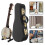 Set Banjo Model Wood Instrument With Storage Case Gift 10