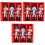 9 Pcs Christmas Wooden Soldier Nutcracker With Pull String Puppet 3