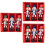 9 Pcs Christmas Wooden Soldier Nutcracker With Pull String Puppet 6