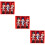 9 Pcs Christmas Wooden Soldier Nutcracker With Pull String Puppet 9