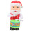 6 Pcs Wind Up Toy Santa Drumming Clockwork Plaything 7