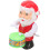 6 Pcs Wind Up Toy Santa Drumming Clockwork Plaything 4