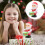 6 Pcs Wind Up Toy Santa Drumming Clockwork Plaything 5