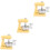 3 Sets Mini Mixer Model Tiny Blender Toy For Kitchen Play 7