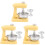 3 Sets Mini Mixer Model Tiny Blender Toy For Kitchen Play 4