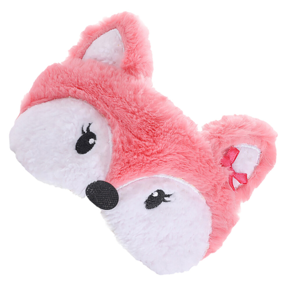 Artibetter Light 2 Pcs Adorable Plush Animal Sleeping Eye Mask