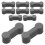 Plastic Train Track Adapter Kit With Dog Bone Connectors For Expansion 8