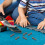 Plastic Train Track Adapter Kit With Dog Bone Connectors For Expansion 5