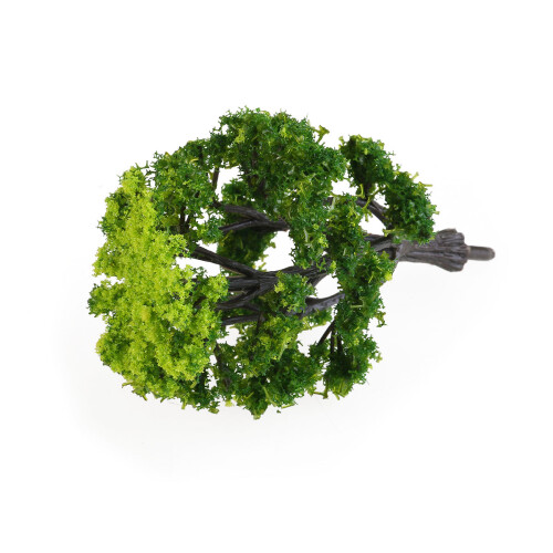 12Pcs 1:50 Train Scenery Model Trees Green 2