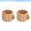 2Pcs Solid Wood Tea Cups With Handle For Home Nursery 3