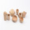 2Pcs Solid Wood Tea Cups With Handle For Home Nursery 8
