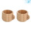 2Pcs Solid Wood Tea Cups With Handle For Home Nursery 4