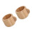 2Pcs Solid Wood Tea Cups With Handle For Home Nursery 10