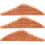 150Pcs Simulation Brick Model Sand Table Decor Miniature House 1:35 10