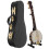 4 Sets Banjo Model Wood Instrument With Case Gift 9