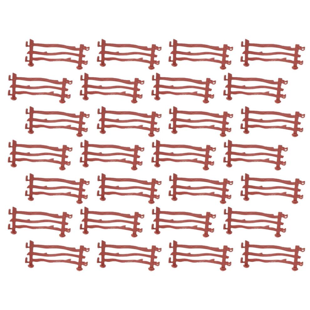 120Pcs Simulation Fence Toys For Sand Table Miniature Scenery Layout 3552113051914