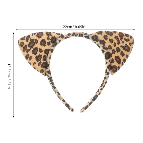 3Pcs Kids Cat Ears Headband Bow Tie Tail Set Print 1
