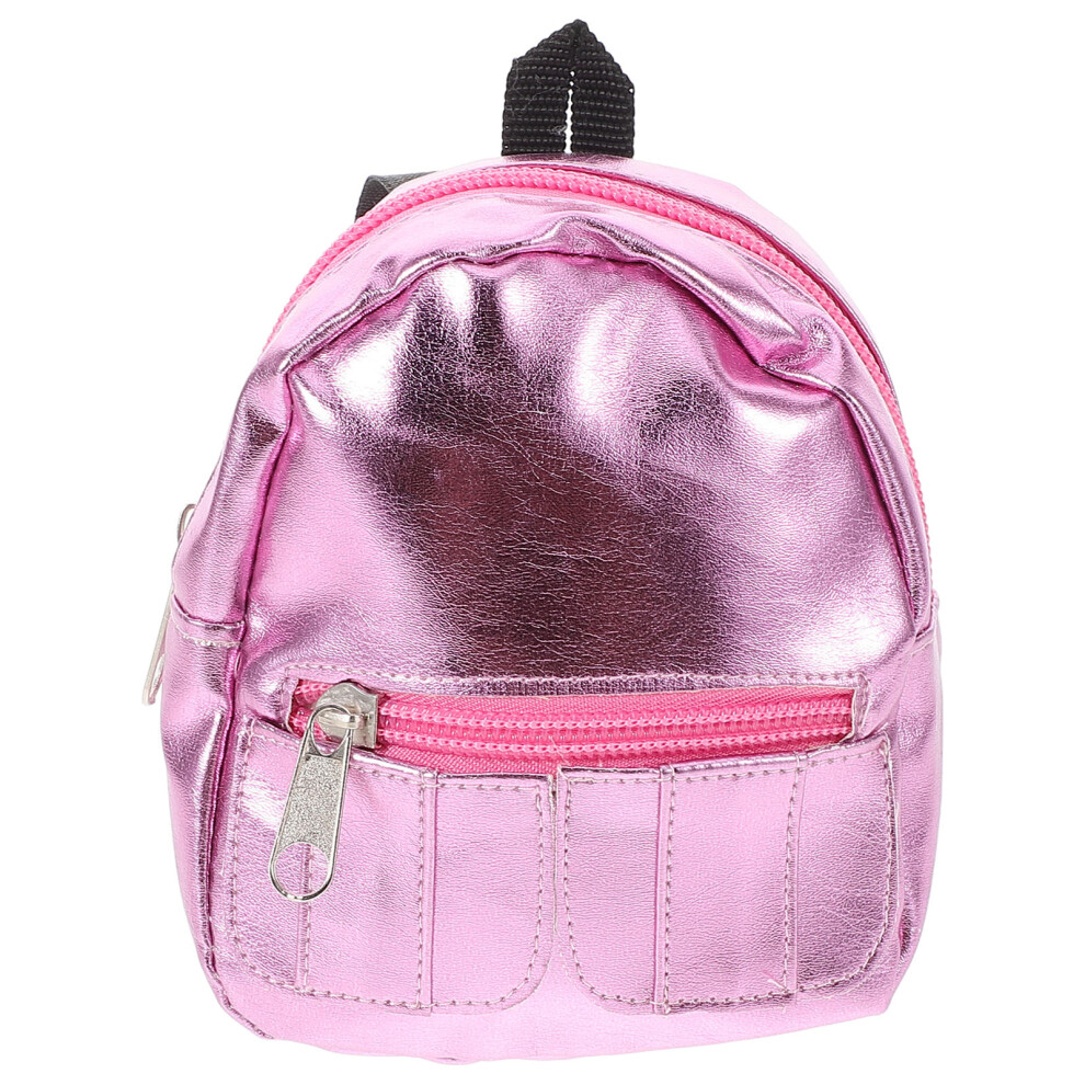 Photos - Doll Accessories Mini Doll Backpack Mini Schoolbag Ornament Diy House Decor Accessory