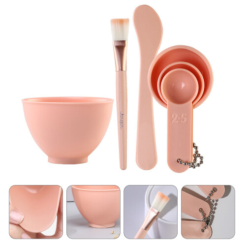 Set Of 6 Professional Mask Bowls And Mixing Tools 2