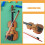 1 Set Violin Model Toy For Toddler Small Instrument Music Prop 6
