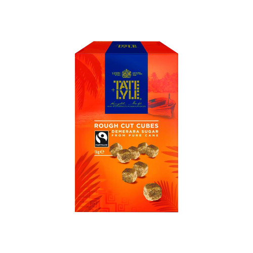 Tate and Lyle Demerara Rough Cut Sugar Cubes 1kg