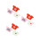 9 Pcs Compact Doll Costume Bear Outfits For Stuffed Animals 8