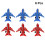 18 Pcs Mini Airplane Model Toy For Kids Educational Cognition 11