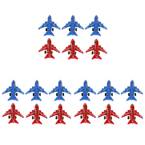 18 Pcs Mini Airplane Model Toy For Kids Educational Cognition 2