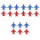 18 Pcs Mini Airplane Model Toy For Kids Educational Cognition 4
